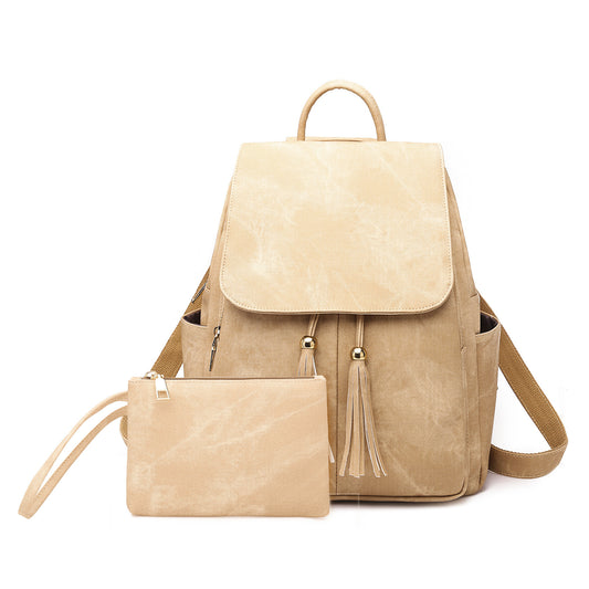 PU Leather Backpack