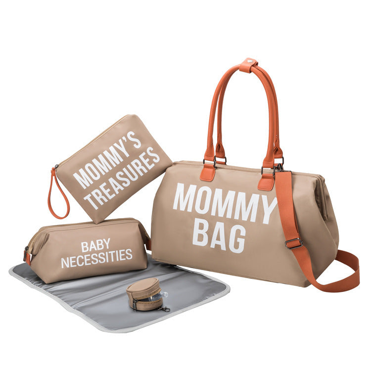 Three Piece Multifunctional And Large Capacity Mommy Bag