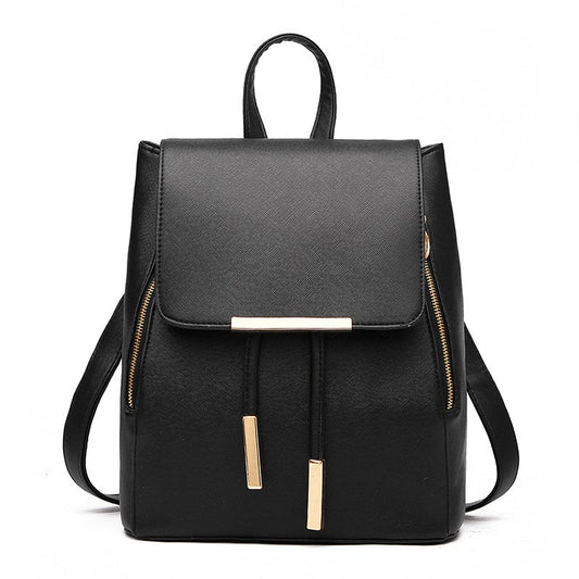 Simple Solid Color Backpack