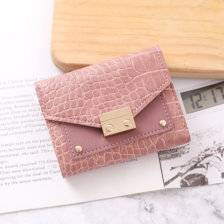 Mori Buckle Small Money Clip Wallet