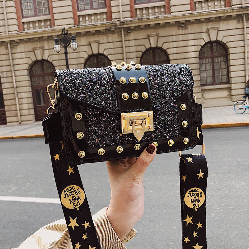 Women's Stylish Vintage Studded Handbag