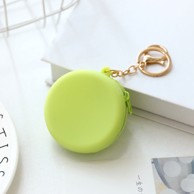 Cute Cartoon Round Silicone Coin Purse