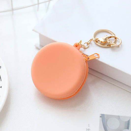 Cute Cartoon Round Silicone Coin Purse