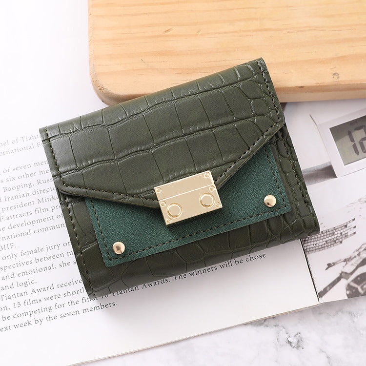 Mori Buckle Small Money Clip Wallet