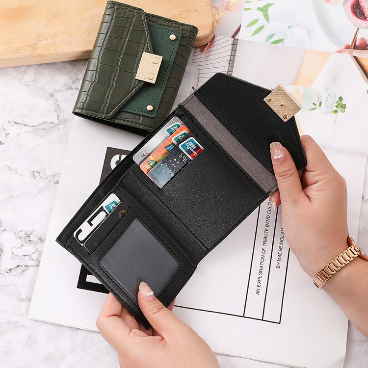 Mori Buckle Small Money Clip Wallet