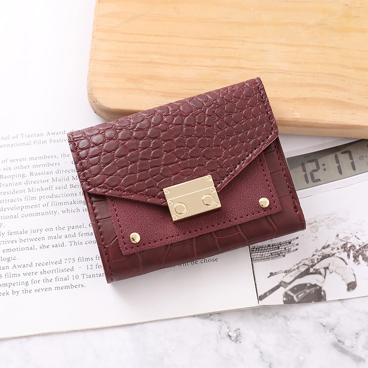 Mori Buckle Small Money Clip Wallet