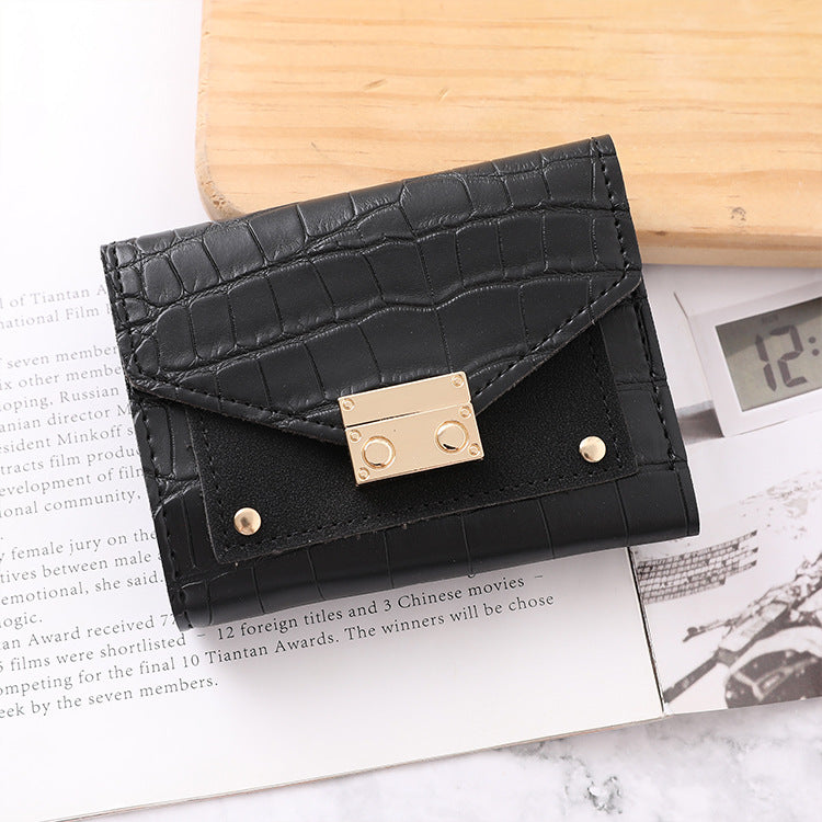 Mori Buckle Small Money Clip Wallet